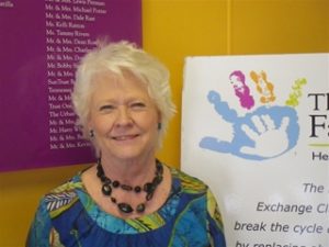 Barbara King, Executive Director of the Exchange Club Family Center