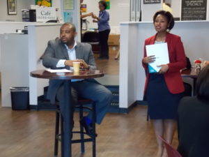 Kevin Woods with Karlisa Kuykindall