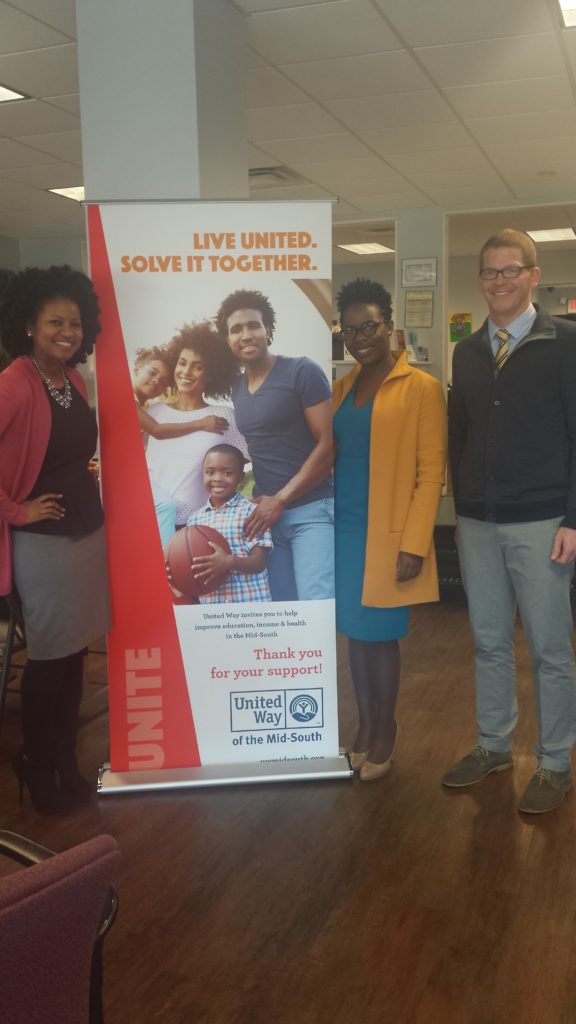 From left, Karlisa Kuykindall, Allison Gibbs, Josh Spickler