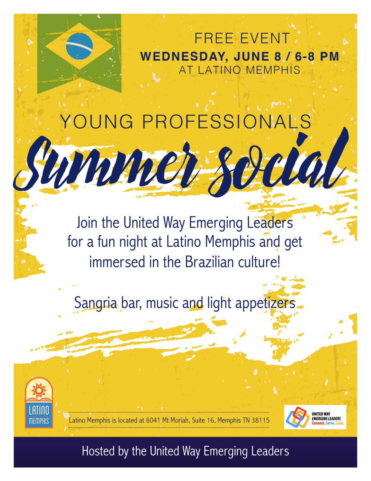United Way Emerging Leaders "Young Professionals Summer Social" tonight