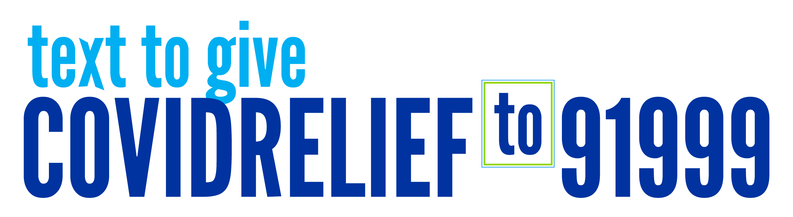 text to give